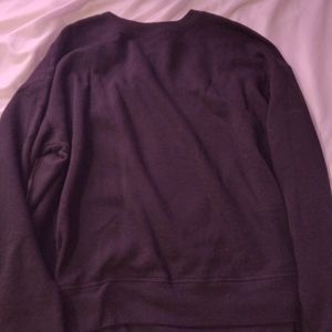 SO Classic Plain Black Crewneck
